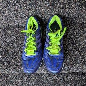 AdidasSupernovq Purple Green Shoes